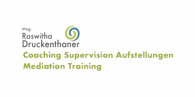 Logo Mag. Roswitha Druckenthaner – Coaching, Supervision, Aufstellungen, Mediation, Training